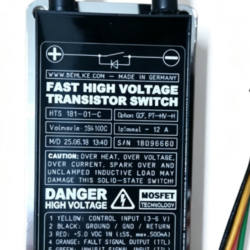 德国Behlke HTS901‑10‑LC2 耐冲击高压开关